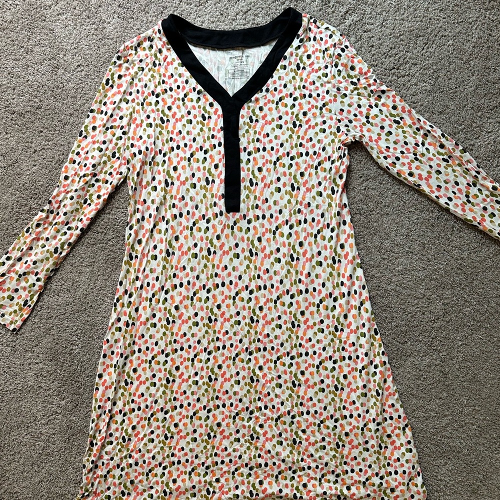 Magnetic Me Modal Long-Sleeve Nursing Gown size small 4/6